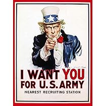 Amazon.co.jp: WAR UNCLE SAM I WANT YOU ICONIC USA VINTAGE