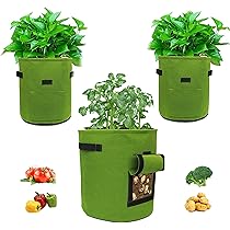 ☆不織布プランター 7ガロン 10ガロン10枚入 植木鉢 寄せ植え 不織布プランター 7ガロン 10個 不織布ポット 12号 35x28 植木鉢