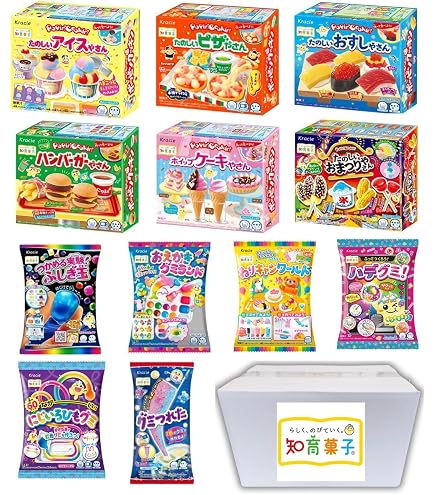 Amazon.co.jp: 【クラシエ 知育菓子 バラエティ 12種セット】ポッピン