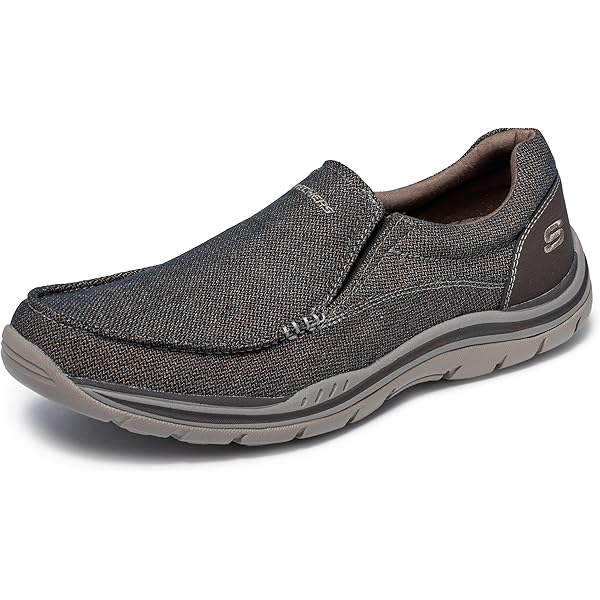 Amazon | Skechers Men's Expected Avillo Moccasin, Dark Brown
