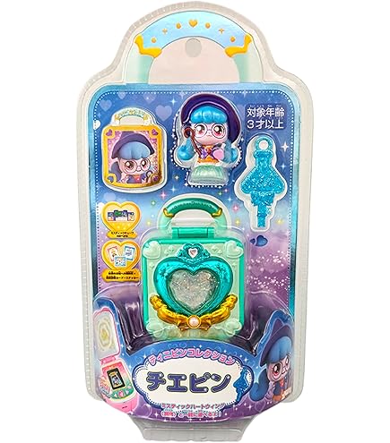 Amazon | キャッチ!ティニピン Fluffyping グリーン フィギュア セット