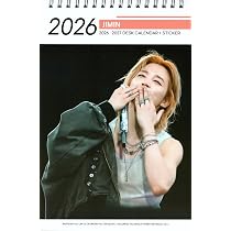 BTS JIMIN 2019年フォトデスクカレンダー Amazon.co.jp: ジミン 卓上 カレンダー (写真集 カレンダー) 2026~2027