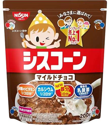 Amazon.co.jp: 日清シスコ シスコーンBIG プレーンタイプ 180g×6袋
