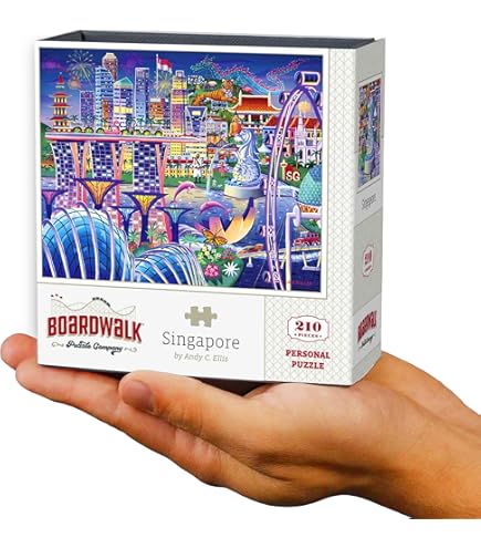 Amazon | Singapore's Gardens by the Bay Jigsaw Puzzle: Finished