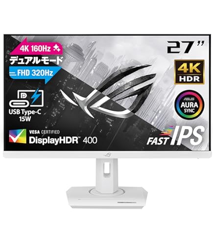 Amazon.co.jp: ASUS XG27UQ27インチIPS4KディスプレイG-SYNC
