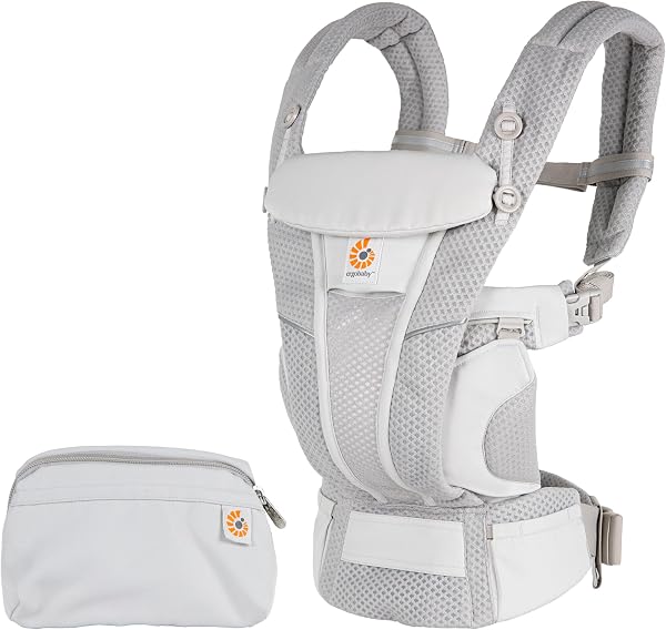 Ergobaby CREGBCZ360PGRY EBC OMNI Breeze, Pearl Gray - 1