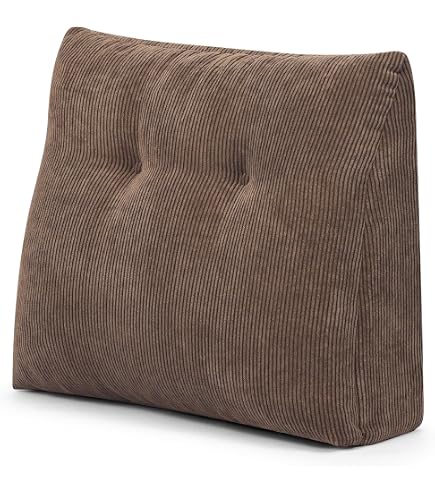 Amazon｜三角 クッション 120*20*50cm 背もたれ ベッド カラー7