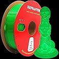 RepRapper 暗闇で光る クリスマス グリーン PLA フィラメント 1.75mm (+- 0.03mm) 2.2ポンド (1kg) 3Dペン&3Dプリンター用 蓄光グロー PLA クリスマスグリーン