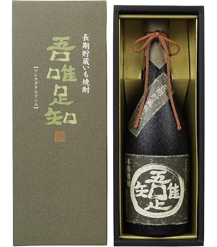 Amazon.co.jp: 【本格芋焼酎】吾唯足知 1800ml 化粧箱入り : 食品