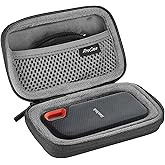 ProCase Hard Travel Case for SanDisk 250GB/ 500GB/ 1TB/ 2TB Extreme Portable SSD, SDSSDE60-500G-G25 Shockproof EVA Hard Shell