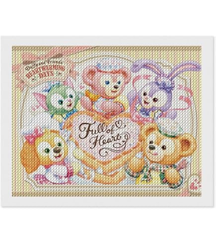 ズートピアダイヤモンドアート　ダッフィー ダイヤモンドアート　シェリーメイ Amazon.co.jp: ダイヤモンドアート ダッフィー シェリーメイ