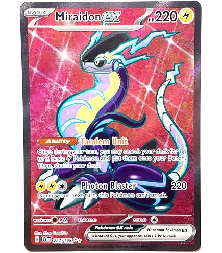 Carte Pokémon Magnézone Ex 226/198 Écarlate & Violet SV1 Français Carte Pokémon Magnézone Ex 226/198 Écarlate & Violet SV1 Français