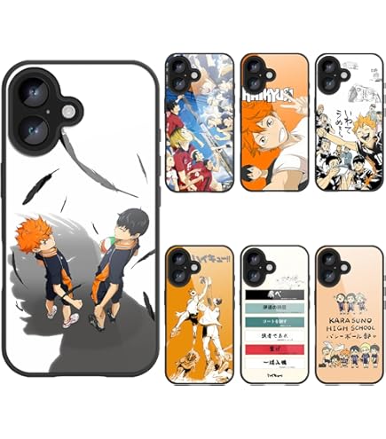 Amazon.co.jp: BOKNI ハイキュー スマホケース iPhone16用 ケース TPU