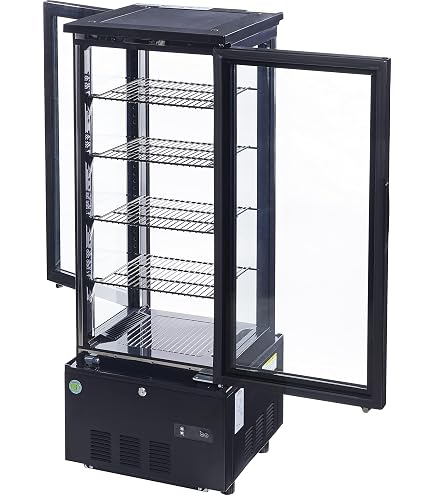 Amazon | 業務用(ジェーシーエム)RIT 4面ガラス冷蔵 ショーケース