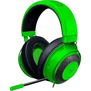 Razer Kraken Green ゲーミングヘッドセット アナログ接続 PS4 PC Switch スマートフォン 冷却ジェルパッド 【日本正規代理店保証品】 RZ04-02830200-R3M