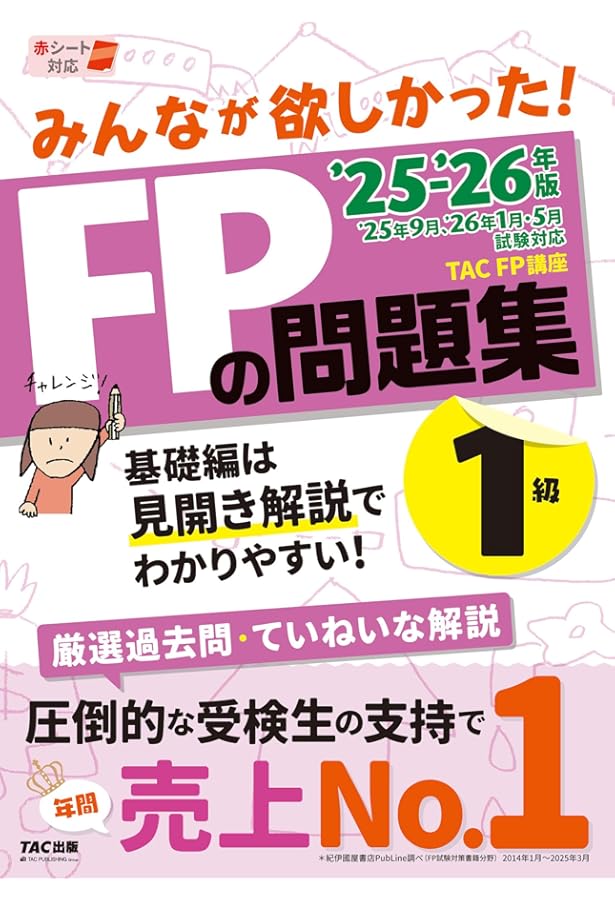 みんなが欲しかった! FPの問題集 1級 2024-2025年 [FP技能士1級 厳選
