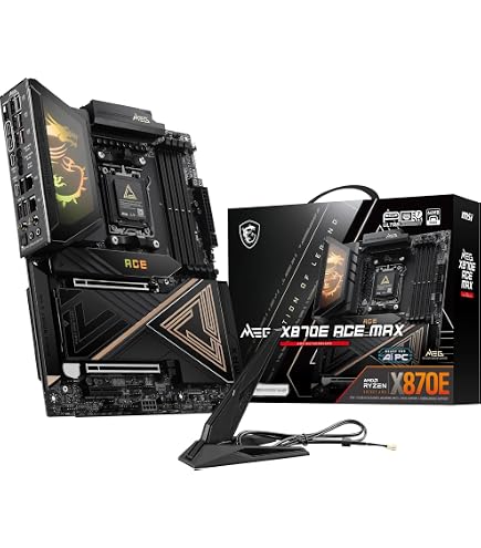 Amazon | MSI MEG X870E ACE MAXマザーボード、ATX - AMD Ryzen 9000