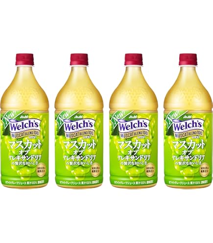 Amazon.co.jp: アサヒ飲料 Welch's アソートセット 800g×4本 [ウェルチ