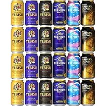Amazon.co.jp: プレミアムモルツ・ヱビス6種アソート 350ml×24本（6種