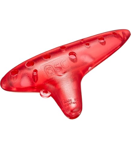 Amazon | オカリナ ocarina 陶器製6穴 中国陶笛（土笛）青 | オカリナ