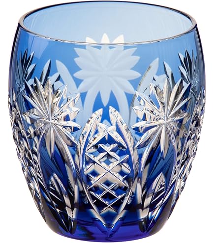 Amazon｜カガミクリスタル(Kagami) ロックグラスセット 5色 240cc 江戸