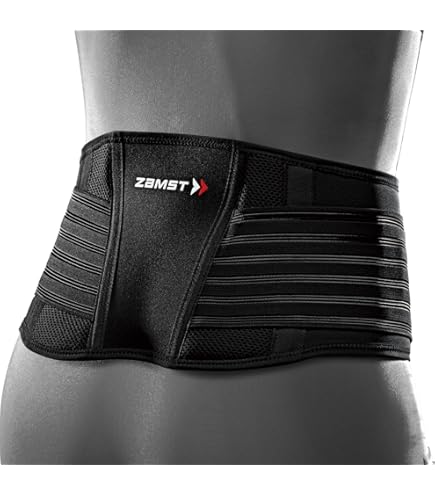 Amazon | ザムスト 腰用サポーター ZW-4 ZAMST ブラック (383402)M