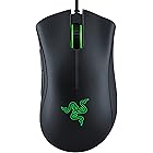 Razer DeathAdder Essential Gaming Mouse: 6400 DPI Optical Sensor - 5 Programmable Buttons - Mechanical Switches - Rubber Side