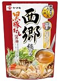 ヤマキ 西郷 鍋つゆ 黒豚だし醤油 700g ×4個