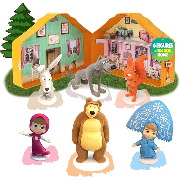 Amazon.co.jp: MASHA AND THE BEAR ( English Version) EPISODES