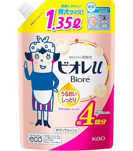 ビオレu ボディウォッシュ さっぱりさらさら つめかえ用 1350ml