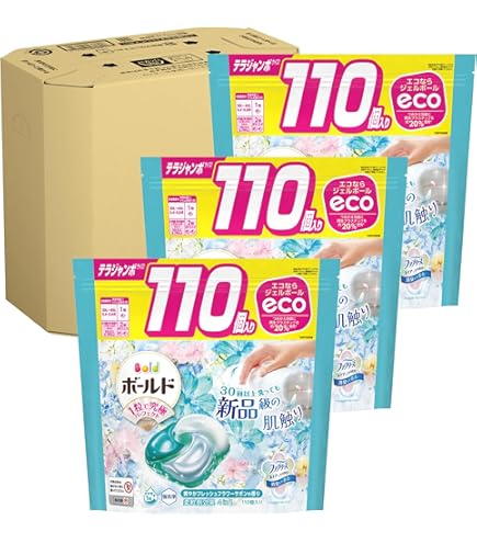 Bold ボールド ジェルボール4D プレミアムブロッサム 詰め替え 103個×3袋