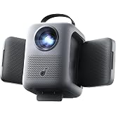Anker Soundcore Nebula P1i【フリップ調整式スピーカー搭載ホームプロジェクター】 | ホームシアター 380ANSIルーメン Netflix対応 Bluetooth スピーカー Dolby Audio 最大150インチ投影 自