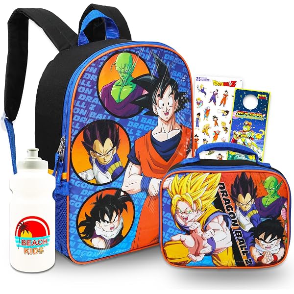 Amazon.co.jp: ドラゴンボールZバックパック キッズスクールバンドル