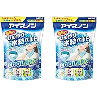 【 2点 セット 】 アイスノン 首もとひんやり氷結ベルト (カバー1枚+ゲル2コ入)