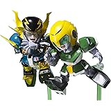 超合金 アイアンリーガー マッハウインディ&ゴールドフット 約80mm ダイキャスト&PVC&ABS製 塗装済み可動フィギュア