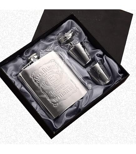 Amazon.co.jp: Jack Daniel's 6-Ounce Flask/Shots/Funnel Gift Set by