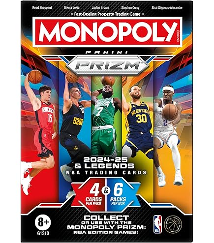 Amazon.co.jp: 2024-25 Panini Prizm モノポリー NBA トレーディング