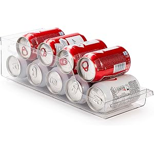 Ettori 冷蔵庫トレー 冷蔵庫収納ボックス ストッカー ビール収納ボックス 缶収納ケース キッチン整理ラック BPA…