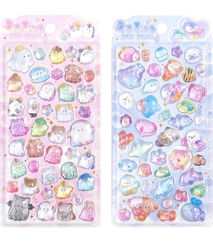 Amazon.co.jp: クーリア ボンボンドロップシール ばけばけボンボン