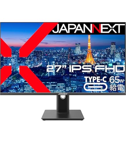 Amazon.co.jp: JAPANNEXT 27インチ モニター フルHD 1920x1080解像度