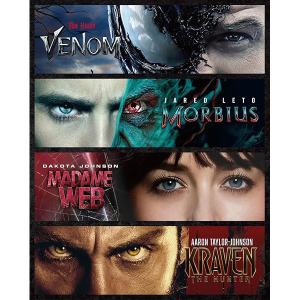 新品未使用品★ ブルーレイ＆4Kソフト　洋画新作や名作など Amazon.co.jp: スパイダーマン™ 8ムービー・コレクション （4K