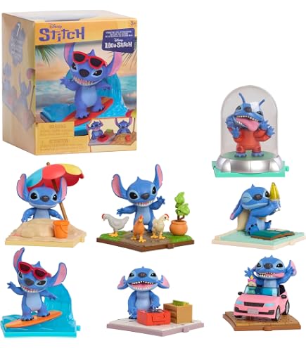 Quantum Mechanix QMx - Stitch X San Francisco Q-Fig Max Elite - Figura PVC 20 Cm, Dettagli Intricati, Oggetto Da Collezione, Non Giocattolo