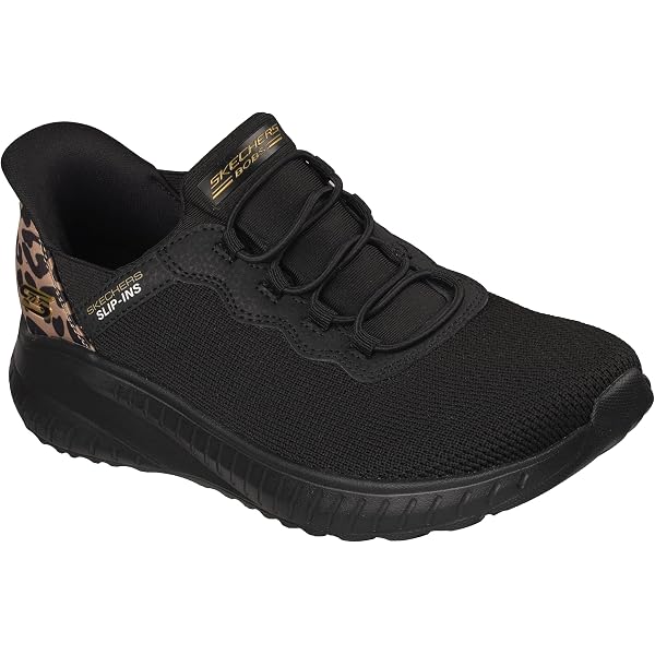 Amazon | Skechers レディース サミット レオパード シック ハンズ