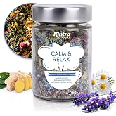 Kintra Calm Tea, Loose Leaf, 60g | Caffeine Free Herbal Tea with Chamomile & Lavender | No Added Flavours, Blended in Austral