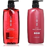 ルベル IAU イオ クレンジング リラックスメント(シャンプー)600ml&イオ クリーム メルトリペア トリートメント600ml