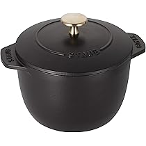 Amazon.co.jp: staub ストウブ 「 ワナベ ブラック S 16cm 」 両手  