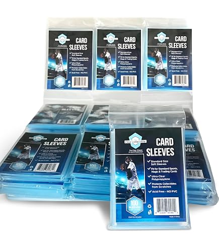 Rayvol 5000 Soft Penny Card Sleeves - 67mm X 94mm (2-5/8" X 3-5/8") For Baseball, Sports, And Trading Cards, Acid-Free