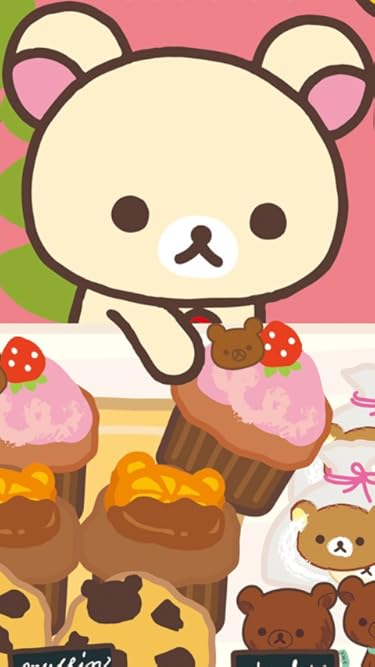 2026春アニメ - カップケーキを選ぶコリラックマ