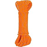 GM CLIMBING UIAA CE 認証 8mm アクセサリーコード ダブルブレード構造 カットサイズ プルージック ランヤード ストラップ作り用 コード クライミング アーボリスト アウトドア使用 オレンジ/ブラック 2色