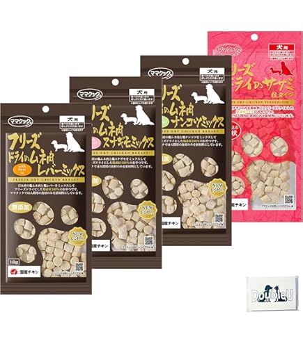 Amazon | ママクック 犬 フリーズドライ おやつ 無添加 国産 大袋全種